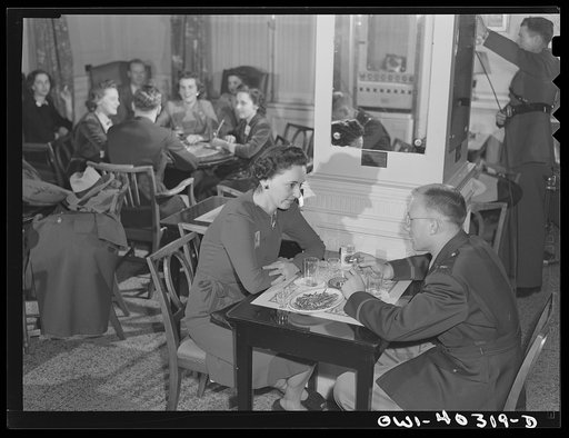 Washington, D.C. In the officers' lounge at the United Nations service center