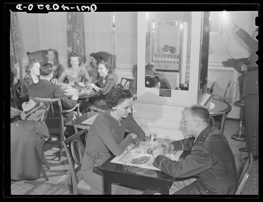 Washington, D.C. In the officers' lounge at the United Nations service center