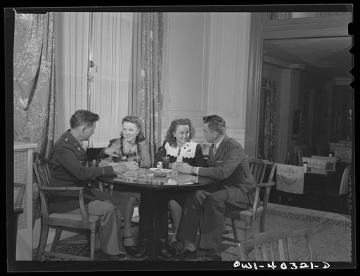 Washington, D.C. In the officers' lounge at the United Nations service center