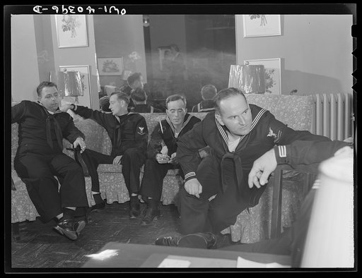 Washington, D.C. In the lounge at the United Nations service center