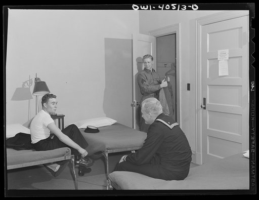 Washington, D.C. In one of the dormitory rooms at the United Nations service center