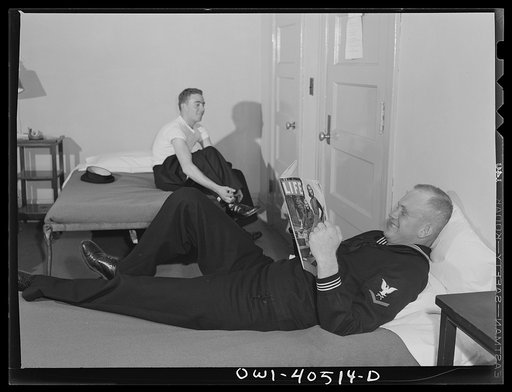 Washington, D.C. In one of the dormitory rooms at the United Nations service center