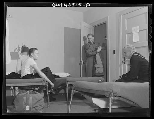 Washington, D.C. In one of the dormitory rooms at the United Nations service center