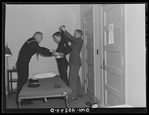Washington, D.C. In one of the dormitory rooms at the United Nations service center