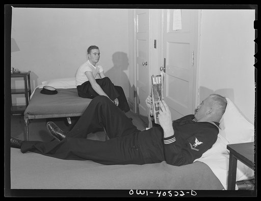 Washington, D.C. In one of the dormitory rooms at the United Nations service center