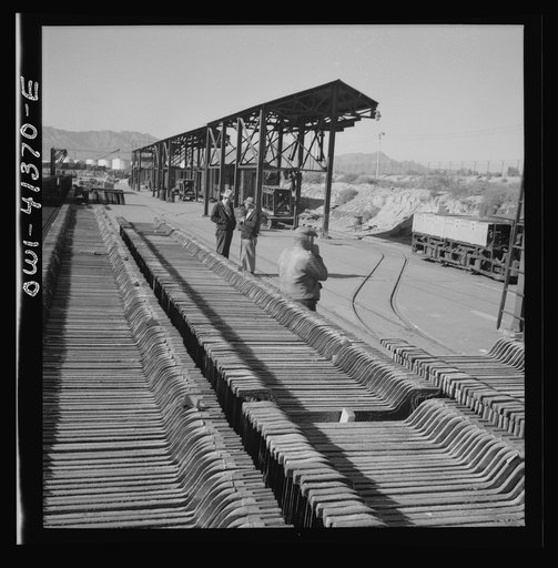 El Paso, Texas. Phelps-Dodge copper refining plant