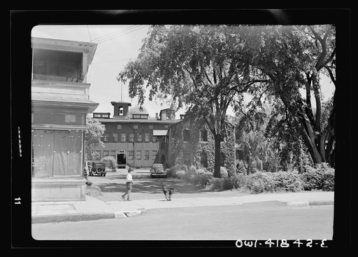 Untitled photo, possibly related to: Southington, Connecticut. A street scene