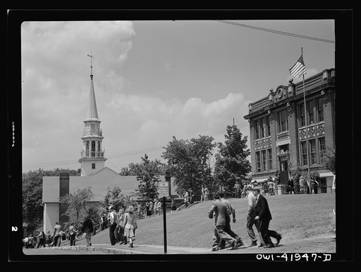 Untitled photo, possibly related to: Southington, Connecticut. The schoolhouse