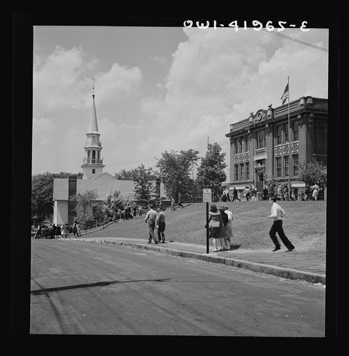 Untitled photo, possibly related to: Southington, Connecticut. The schoolhouse