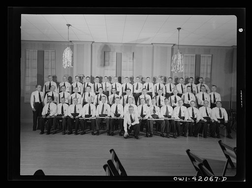Untitled photo, possibly related to: Southington, Connecticut. A group portrait of a policemen's (?) organization