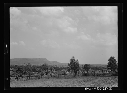 Southington, Connecticut. Orchards and farmland in the surroundings of Southington