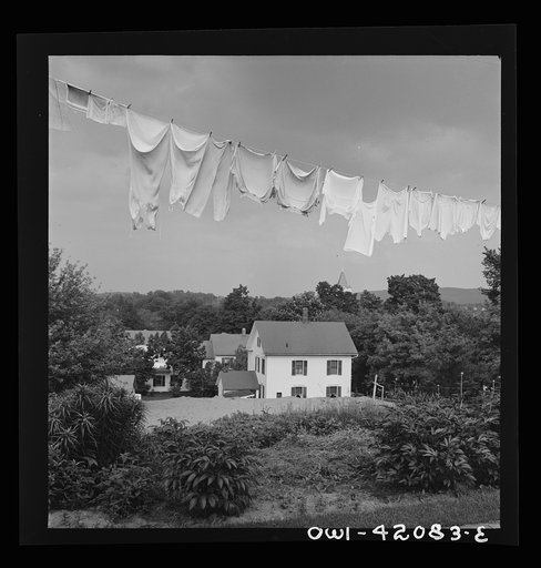 Untitled photo, possibly related to: Southington, Connecticut. Mrs. John Chimbor, one of the newer generations of Americans. She came from Iceland twenty years ago