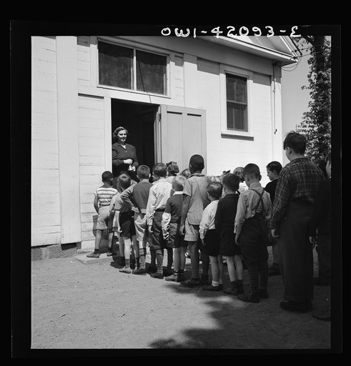 Southington, Connecticut. An one-room school