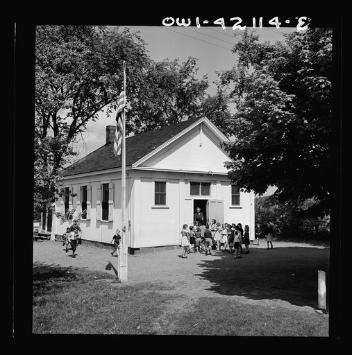 Southington, Connecticut. An one-room school