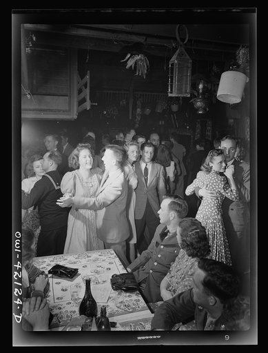 Southington, Connecticut. Dancing at the Old Mill