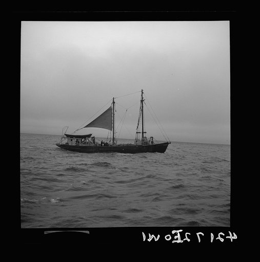 A dragger fishing out from Glouster, Massachusetts
