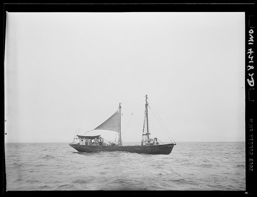 A dragger fishing out from Gloucester, Massachusetts