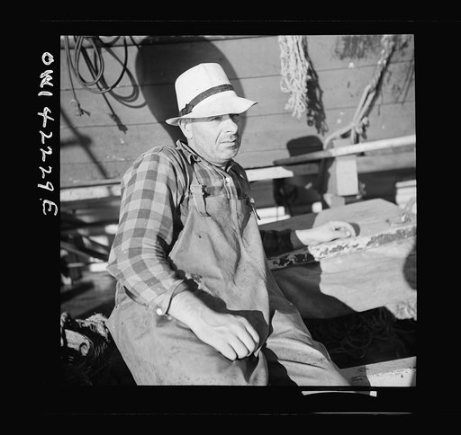 Gloucester, Massachusetts. Portrait of a fisherman