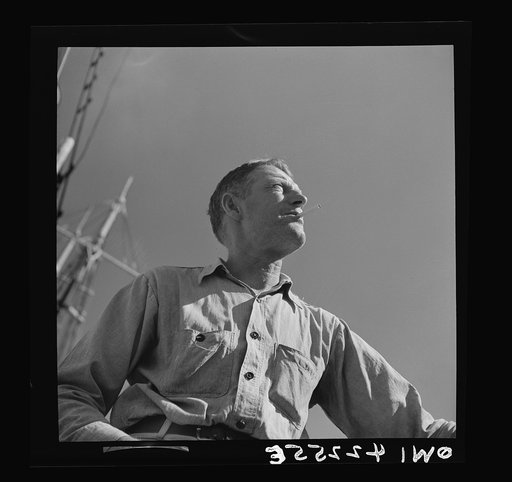 Gloucester, Massachusetts. A fisherman, possible a captain