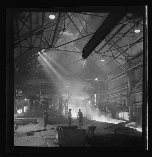 Untitled photo, possibly related to: Columbia Steel Company at Ironton, Utah.