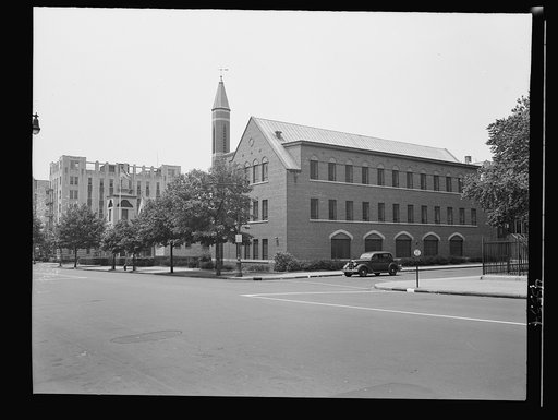 Brooklyn, New York. The community house of the Church of the Good Shepherd