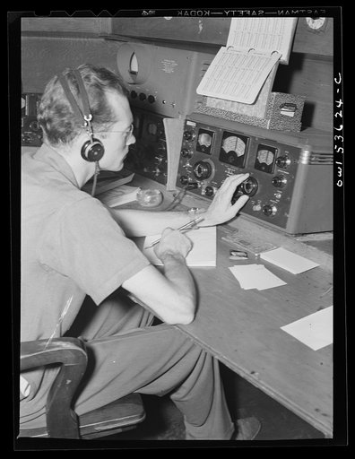 Laurel, Maryland. Monitoring at the United States Federal Communications Commission listening post
