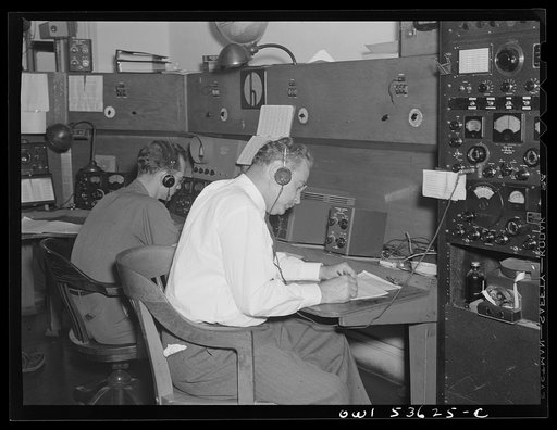 Laurel, Maryland. Monitoring at the United States Federal Communications Commission listening post