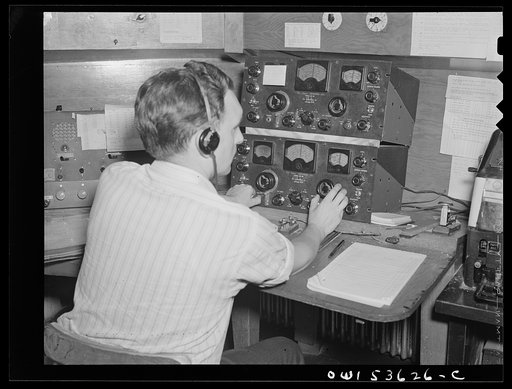 Laurel, Maryland. Monitoring at the United States Federal Communications Commission listening post