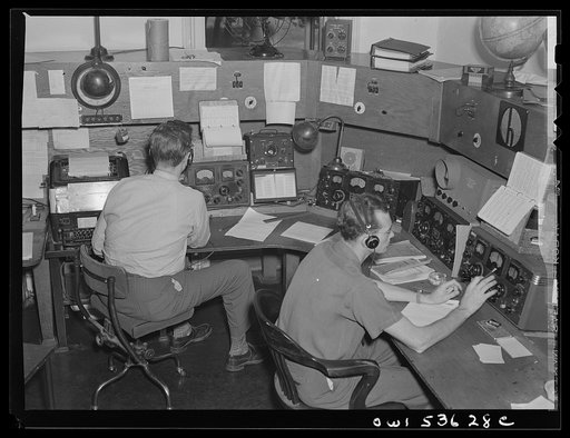 Laurel, Maryland. Monitoring at the United States Federal Communications Commission listening post