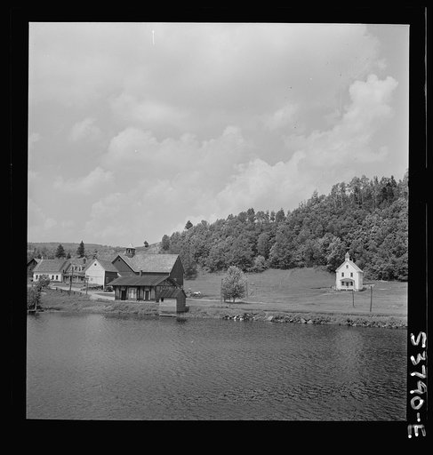 West Danville, Vermont, looking across Joe's Pond