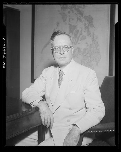 Washington, D.C. Evett D. Hester, economic adviser to the United States High Commissioner to the Philippine Islands