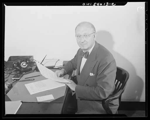 Washington, D.C. Dr. Max Habicht of Switzerland, assistant diplomatic adviser for the United Nations Relief and Rehabilitation Administration