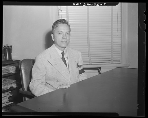 Washington, D.C. Ismael Mathay, Budget and Finance Commissioner of the Phillippines, who was in Washington with President Osmena and the new cabinet