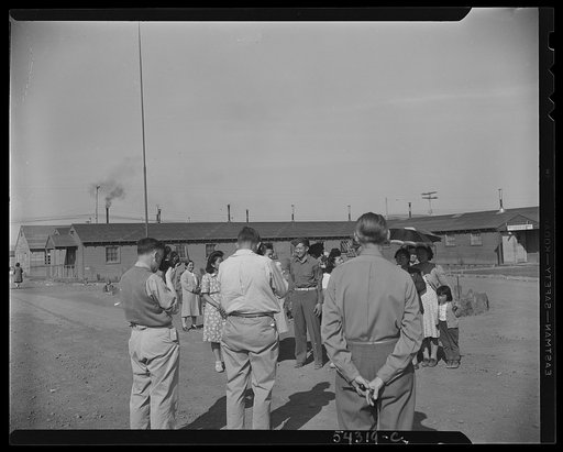 Untitled photo, possibly related to: Tule Lake segregation center, Newell, California