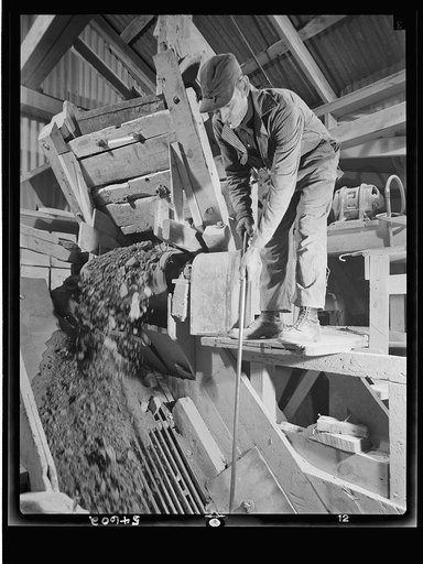 Creede, Colorado. Lead and silver mining in a former "ghost town"