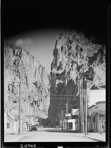 Creede, Colorado. Lead and silver mining in a former "ghost town"