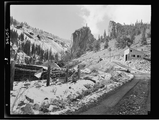 Creede, Colorado. Lead and silver mining in a former "ghost town"