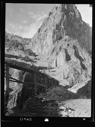 Creede, Colorado. Lead and silver mining in a former "ghost town"