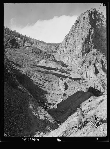 Creede, Colorado. Lead and silver mining in a former "ghost town"