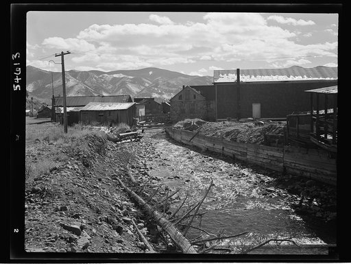 Creede, Colorado. Lead and silver mining in a former "ghost town"