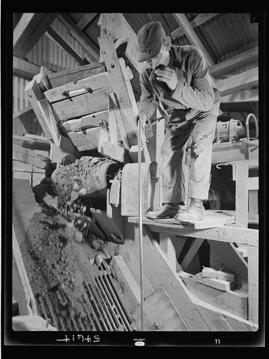 Creede, Colorado. Lead and silver mining in a former "ghost town"