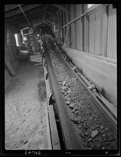 Untitled photo, possibly related to: Creede, Colorado. Lead and silver mining in a former "ghost town"