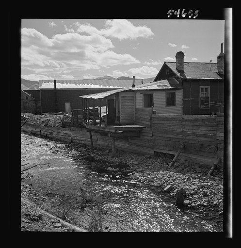 Creede, Colorado. Lead and silver mining in a former "ghost town"