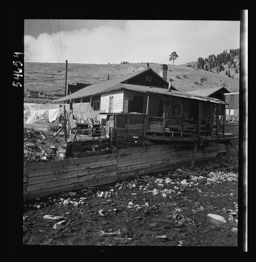 Creede, Colorado. Lead and silver mining in a former "ghost town"