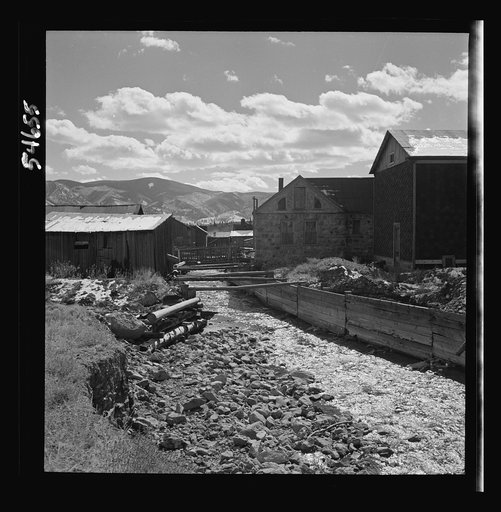 Creede, Colorado. Lead and silver mining in a former "ghost town"