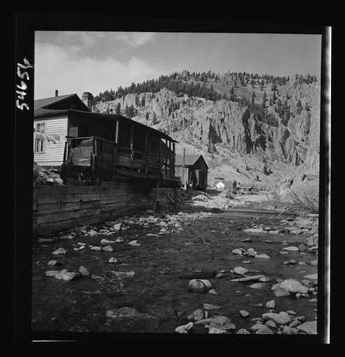 Creede, Colorado. Lead and silver mining in a former "ghost town"