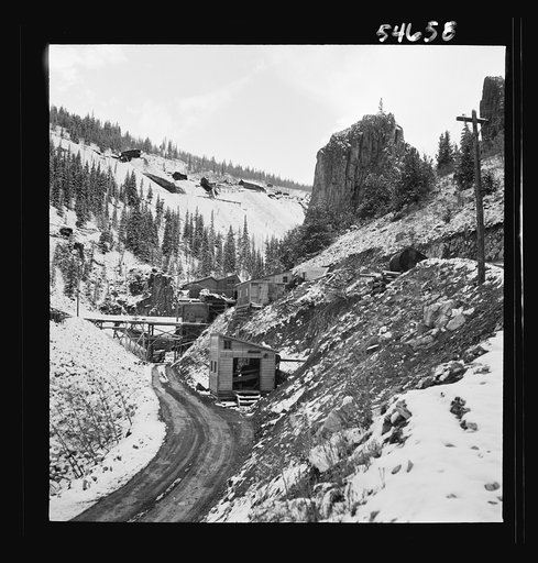 Creede, Colorado. Lead and silver mining in a former "ghost town"