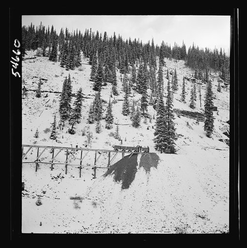 Creede, Colorado. Lead and silver mining in a former "ghost town"