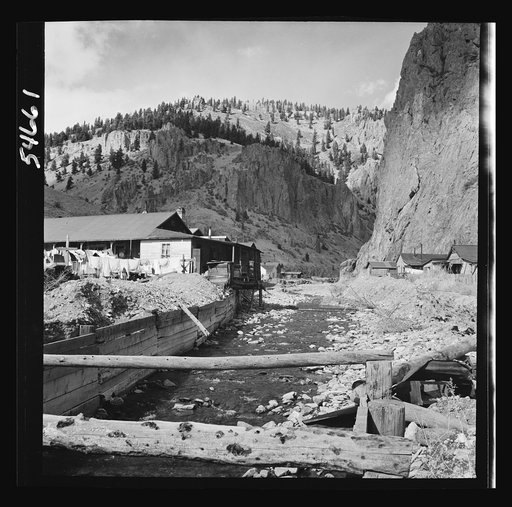 Creede, Colorado. Lead and silver mining in a former "ghost town"