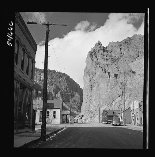 Creede, Colorado. Lead and silver mining in a former "ghost town"